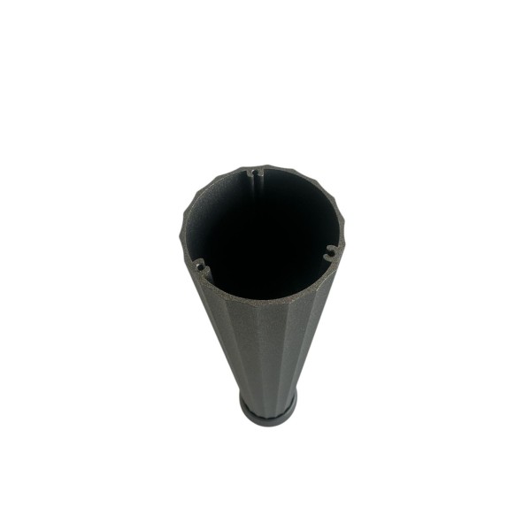 Drop lighting 3501GR Pole for I-lux h.385mm diam.60mm graphite grey aluminium